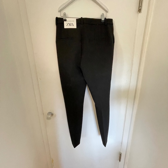 Black High Rise Zara Trousers - NWT - Picture 4 of 5